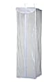 Honey-Can-Do Short Hanging Storage Closet, 42"H x 20"W x 12"D, Clear/White 1 thumbnail image