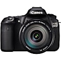Canon EOS 60D 18 Megapixel Digital SLR Camera with Lens - 18 mm - 200 mm - Black