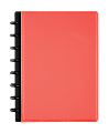 TUL™ Custom Note-Taking System Discbound Notebook, Junior Size, 5 1/2" x 8 1/2", Coral