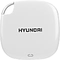 Hyundai 256GB Portable External Solid State Drive, HTESD250PW, Pearl White