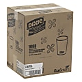 Dixie® PLA Paper Hot Cup, 10 Oz, White/Green, 50 Cups Per Sleeve, 20 Sleeves Per Case