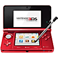 Nintendo 3DS Flame Red 1 thumbnail image