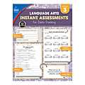 Carson-Dellosa Instant Assessments For Data Tracking Language Arts Resource Book, Grade 3