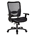 Office Star™ Space Seating 75 Series Ergonomic Air Grid® Mid-Back Big And Tall Chair, Black 1 thumbnail image