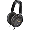 Panasonic Over-the-ear Headphones - Stereo - Black - Mini-phone - Wired - 22 Ohm - 10 Hz 27 kHz - Gold Plated Connector - Over-the-head - Binaural - Circumaural - 16.40 ft Cable