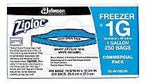Ziploc - Freezer bag - 1 gal (pack of 250) 1 thumbnail image