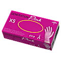 Medline Latex-Free Vinyl Exam Gloves, X-Small, Pink, Box Of 100 1 thumbnail image