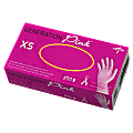 Medline Latex-Free Vinyl Exam Gloves, X-Small, Pink, Box Of 100