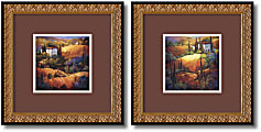 Amanti Art Tuscany Framed Art Prints By Nancy O'Toole, 18 3/8"H x 18 3/8"W, Black/Gold, Set Of 2 1 thumbnail image