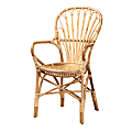 bali & pari Sheraton Rattan Dining Chair, Natural