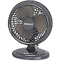 Holmes® Lil' Blizzard Oscillating Table Fan, Dark Brown 1 thumbnail image