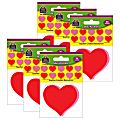 Teacher Created Resources Mini Accents, Hearts, 36 Pieces Per Pack, Set Of 6 Packs