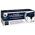 Amscan Boxed Plastic Table Roll, Navy Blue, 54” x 126’