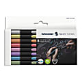 Schneider Paint-It 020 Metallic Liners, 1-2 mm Tip, Assorted Ink Colors, Pack Of 8 Markers 1 thumbnail image