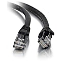 C2G 6ft Cat5e Ethernet Cable - Snagless Unshielded (UTP) - Black - Cat5e for Network Device - RJ-45 Male - RJ-45 Male - 6ft - Black 1 thumbnail image
