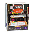 C-Line Classroom Connector School-To-Home Folders, 8-1/2" x 11", Purple, Box Of 25 Folders 1 thumbnail image