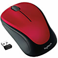 Logitech® M317 Wireless Mouse, Red 1 thumbnail image