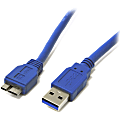 StarTech.com 1 ft SuperSpeed USB 3.0 (5Gbps) Cable A to Micro B - Connect a USB 3.0 Micro USB External Hard drive to your computer - 1 ft USB 3.0 Cable - USB 3.2 Gen 1 (5Gbps) A to Micro B - 30cm USB 3 to Micro B Cord