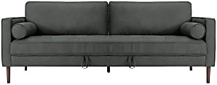Nouhaus Module Ergonomic Sofa Bed, 34-1/4”H x 37”W x 85-7/8”L, Dark Gray 1 thumbnail image