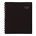 AT-A-GLANCE® Notetaker Academic Monthly Planner, 6-7/8" x 8-3/4", Black, July 2019 to June 2020