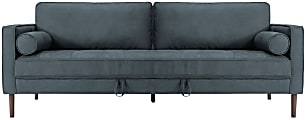 Nouhaus Module Ergonomic Sofa Bed, 34-1/4”H x 37”W x 85-7/8”L, Ocean