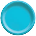 Amscan Round Paper Plates, 8-1/2”, Caribbean Blue, Pack Of 150 Plates 1 thumbnail image