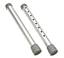 Medline Walker Replacement Legs, 10", Silver, Pack Of 2 1 thumbnail image