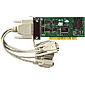 Lava Computer Quattro-PCI/LP 4 Port Multiport Serial Adapter - 4 x DB-9 Serial Via Cable - Plug-in Card 1 thumbnail image