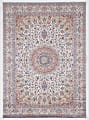 Linon Innova Area Rug, 5-29/50' x 9-29/50', Rori Ivory/Blue 1 thumbnail image