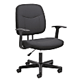 HON® Sadie™ Fabric Mid-Back Task Chair, Black