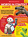 Scholastic® Words In Context: Science, Grades 3 - 4