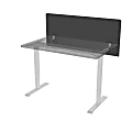 FlexiSpot DP2-13B Privacy Panel, Gray 1 thumbnail image