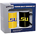 Hunter® NCAA Ceramic Mug Set, 11 Oz, Louisiana State Tigers, Pack Of 2