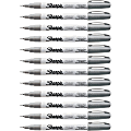 Sharpie Extra Fine Oil-Based Paint Markers - Metallic Silver Oil Based Ink - 12 / Box 1 thumbnail image