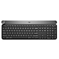 Logitech® Craft Advanced Wireless Keyboard, Aluminum/Dark Gray, 920-008484