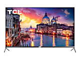 TCL 55R625 - 55" Diagonal Class (54.6" viewable) - 6 Series LED-backlit LCD TV - QLED - Smart TV - Roku TV - 4K UHD (2160p) 3840 x 2160 - HDR - Quantum Dot - black metal 1 thumbnail image