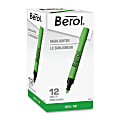 Berol® by Eberhard Faber® 4009® Highlighters, Green, Box Of 12