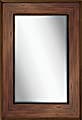 PTM Images Framed Mirror, Bone Wood, 36"H x 24"W, Natural Wood 1 thumbnail image