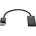 HP DisplayPort To HDMI 1.4 Adapter - HDMI Digital Audio/Video - DisplayPort Digital Audio/Video 1 thumbnail image