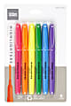 Office Depot® Brand Pen-Style Highlighters, Chisel Point, 100% Recycled Plastic Barrel, Assorted Colors, Pack Of 6 Highlighters