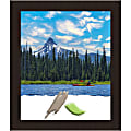 Amanti Art Wood Picture Frame, 24" x 28", Matted For 20" x 24", Carlisle Espresso