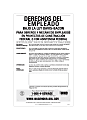 ComplyRight™ Federal Contractor Posters, Davis-Bacon Act, Spanish, 11" x 17" 1 thumbnail image