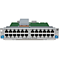 HPE 24-Port Gig-T v2 zl Rfrbd Module - 24 x RJ-45 10/100/1000Base-T LAN1 1 thumbnail image