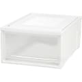 IRIS Stackable Storage Box Drawer - External Dimensions: 19.6