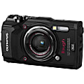 Olympus Tough TG-5 12 Megapixel Compact Camera - Black - 1/2.3" Sensor - Autofocus - 3"LCD - 4x Optical Zoom - 4x Digital Zoom - Optical (IS) - 4000 x 3000 Image - 3840 x 2160 Video - HD Movie Mode - Wireless LAN - GPS 1 thumbnail image