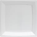 Milan WNA Comet Square 6" Small Dessert Plate - Disposable - White - Polystyrene, Plastic Body - 12 / Pack 1 thumbnail image