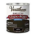Varathane One Step Stain + Poly, 32 Oz, Kona Semi-Gloss, Pack Of 2 Cans 1 thumbnail image