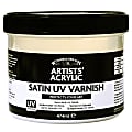 Winsor & Newton Artists' Acrylic UV Varnish, Satin, 237 mL