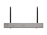Cisco C1111-4PWB Wi-Fi 5 IEEE 802.11ac Ethernet Modem/Wireless Router - 5 GHz UNII Band - 108.38 MB/s Wireless Speed - 4 x Network Port - 1 x Broadband Port - USB - PoE Ports - Gigabit Ethernet - VPN Supported - Rack-mountable, Desktop 1 thumbnail image