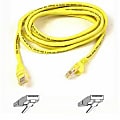 Belkin Cat5e Patch Cable - RJ-45 Male Network - RJ-45 Male Network - 5ft - Yellow